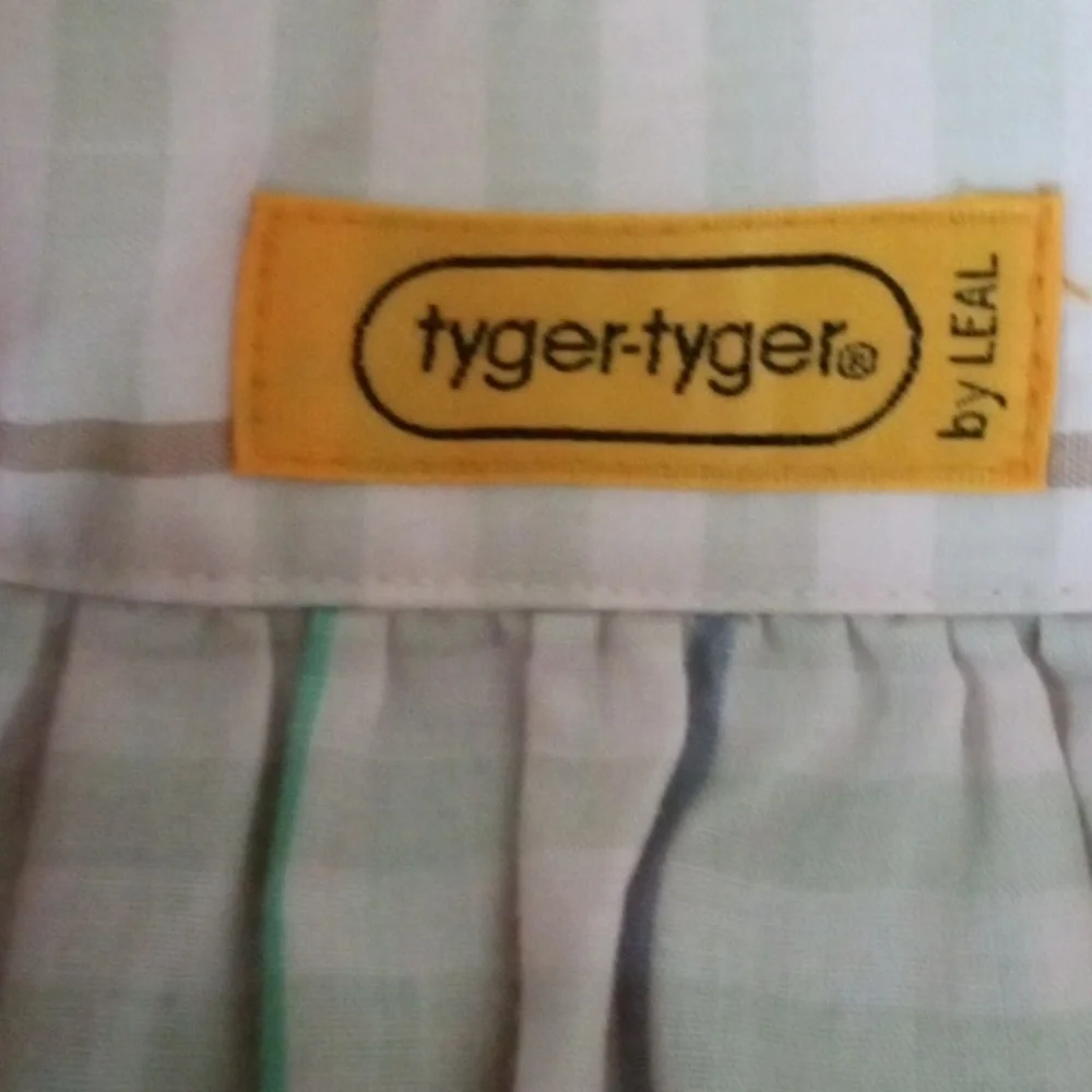 Vintage Tyger Tyger by Leal 80s striped skirt